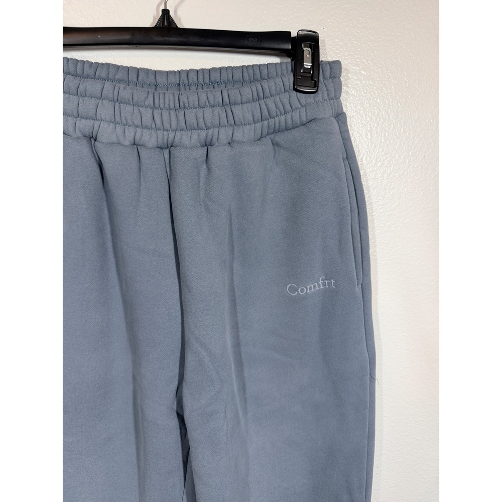 Comfrt Hoodie Sweatpants Set Blue Unisex L top M bottom Signature Oversized Soft - Picture 10 of 12